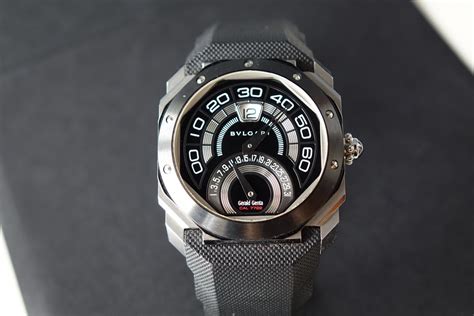 Vendesi Bulgari Gerald Genta Octo Jumping Hour Mono